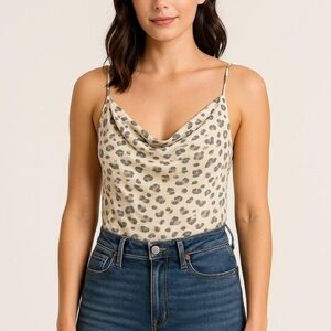 Abercrombie Super Soft Cowl Neck Bodysuit